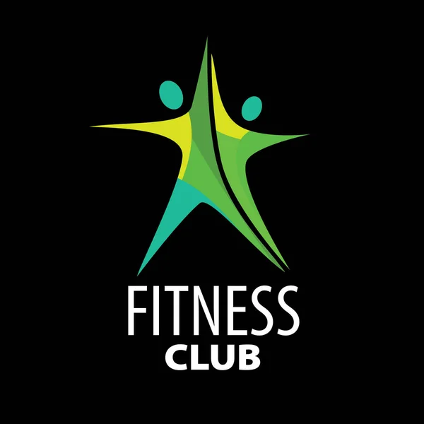 Vector logo for fitness — Stock Vector