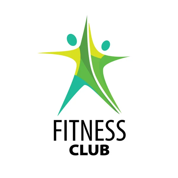 Vector logo for fitness — Stock Vector