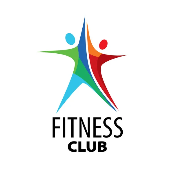 Vector logo voor fitness — Stockvector