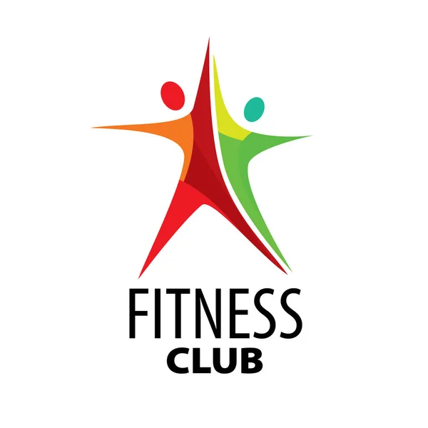 Vector logo for fitness — Stock Vector