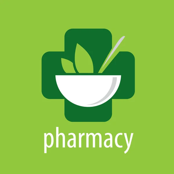 Vetor logotipo farmácia —  Vetores de Stock