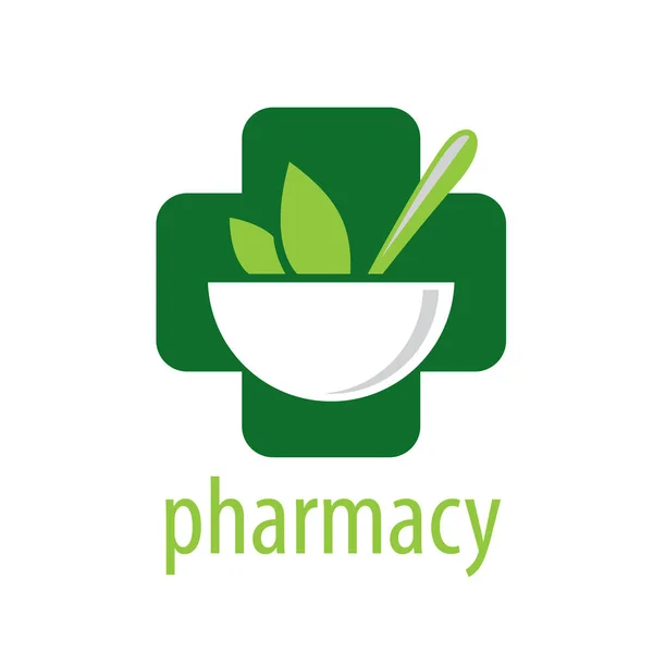 Vector logo farmacia — Vector de stock