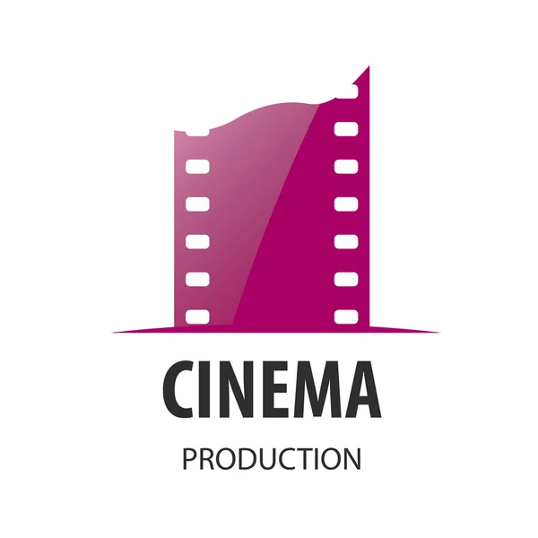 Vektör logo sinema — Stok Vektör