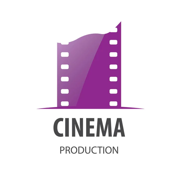 Vektör logo sinema — Stok Vektör