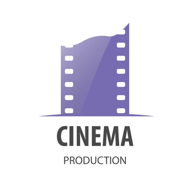 Vector logo cine — Archivo Imágenes Vectoriales