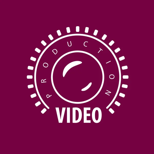 Logo vettoriale video — Vettoriale Stock