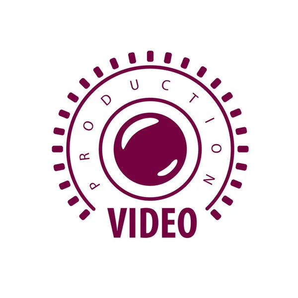 Logo vettoriale video — Vettoriale Stock