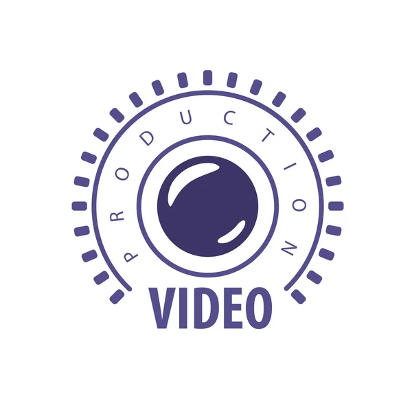 Vector logo vídeo — Archivo Imágenes Vectoriales