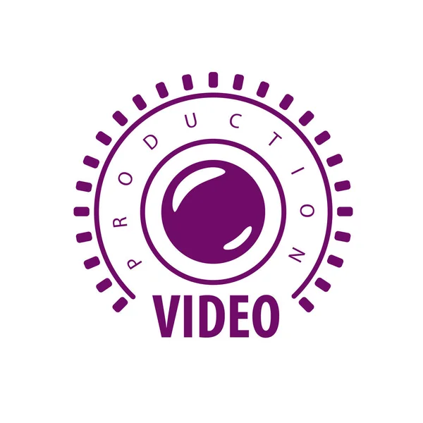 ビデオのベクトルのロゴ — ストックベクタ