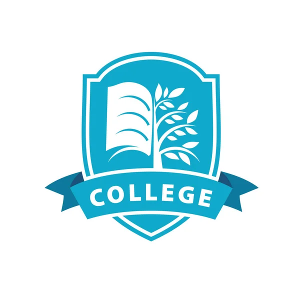 Wektor logo uczelni — Wektor stockowy
