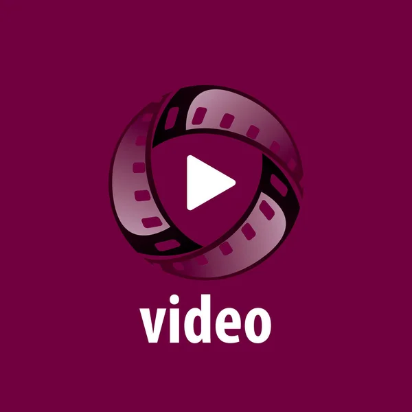 Logo vectoriel vidéo — Image vectorielle