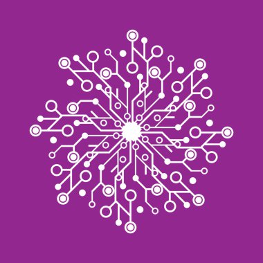 Teknoloji vektör logosu