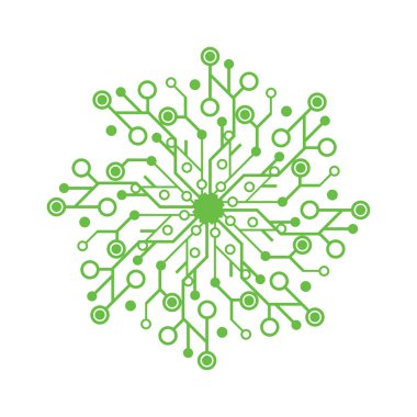 Teknoloji vektör logosu