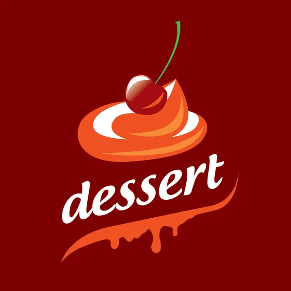 Logo vectoriel dessert — Image vectorielle