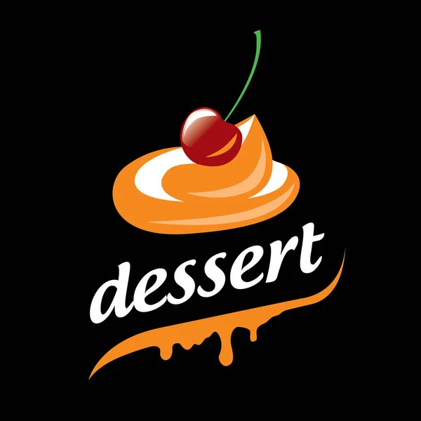 Dessert logo vettoriale — Vettoriale Stock