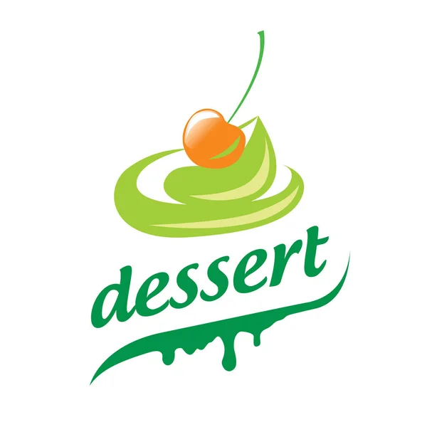 Векторний логотип десерт — стоковий вектор