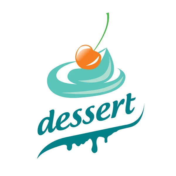 Dessert logo vettoriale — Vettoriale Stock