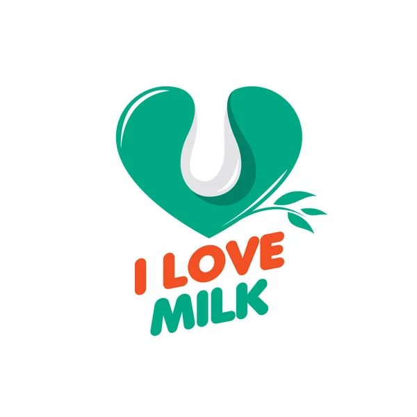 Διάνυσμα λογότυπο γάλα — Διανυσματικό Αρχείο