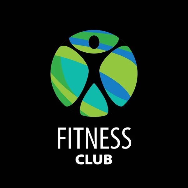 Vektorové logo fitness — Stockový vektor