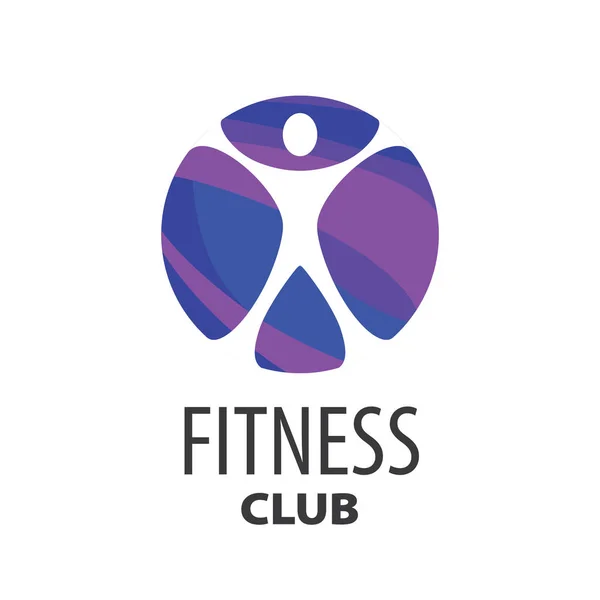 Vektorové logo fitness — Stockový vektor