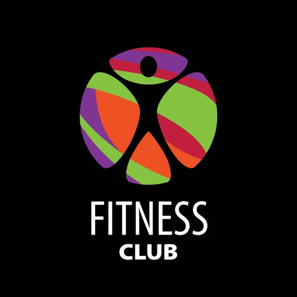 Vektorové logo fitness — Stockový vektor