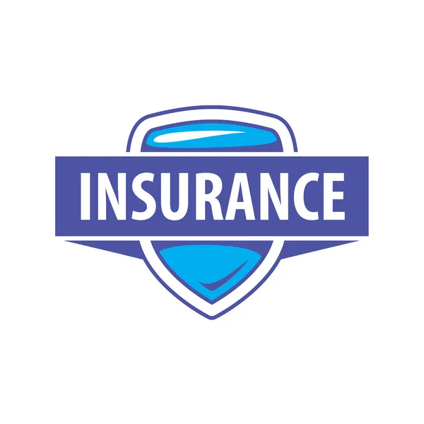 Vector logo template for an insurance company — Stock Vector