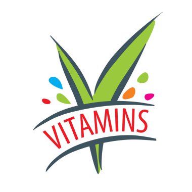 vektör logo vitaminler