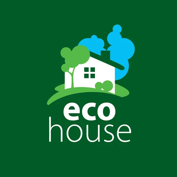 Logo vectoriel maison — Image vectorielle