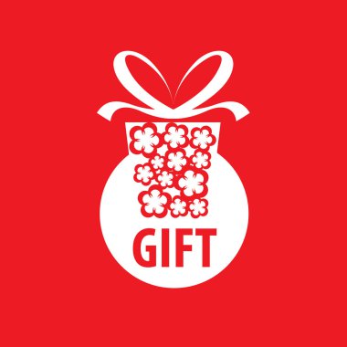 vektör logo kutusu hediyeler ile