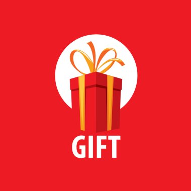 vektör logo kutusu hediyeler ile