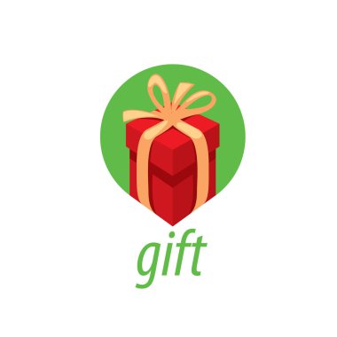 vektör logo kutusu hediyeler ile