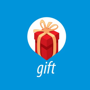 vektör logo kutusu hediyeler ile