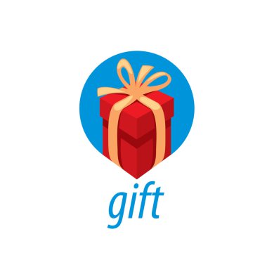 vektör logo kutusu hediyeler ile