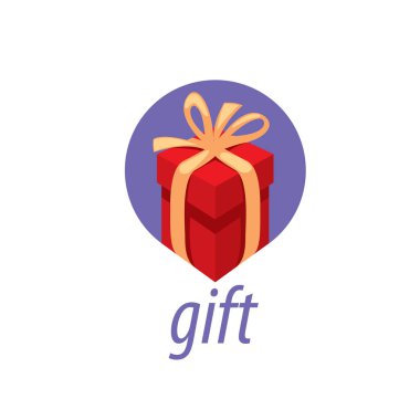 vektör logo kutusu hediyeler ile