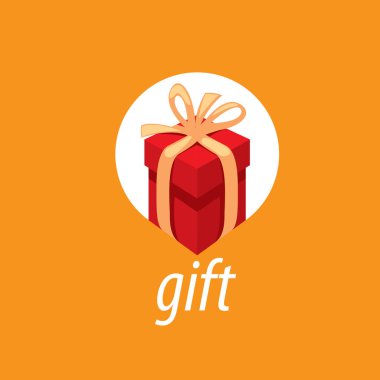 vektör logo kutusu hediyeler ile