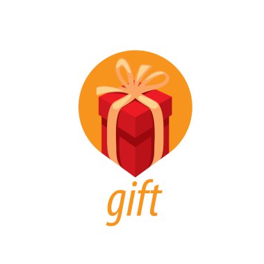 vektör logo kutusu hediyeler ile