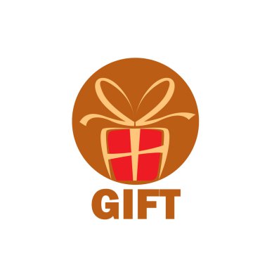 vektör logo kutusu hediyeler ile