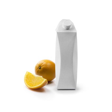 Suyu için ambalaj şablon