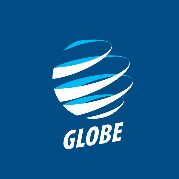 Modèle de logo Terre. Signe Globe — Image vectorielle