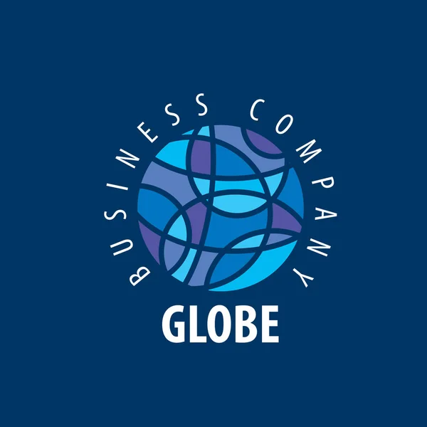 Aardobservatiesjabloon. Globe-teken — Stockvector