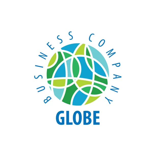 Modèle de logo Terre. Signe Globe — Image vectorielle