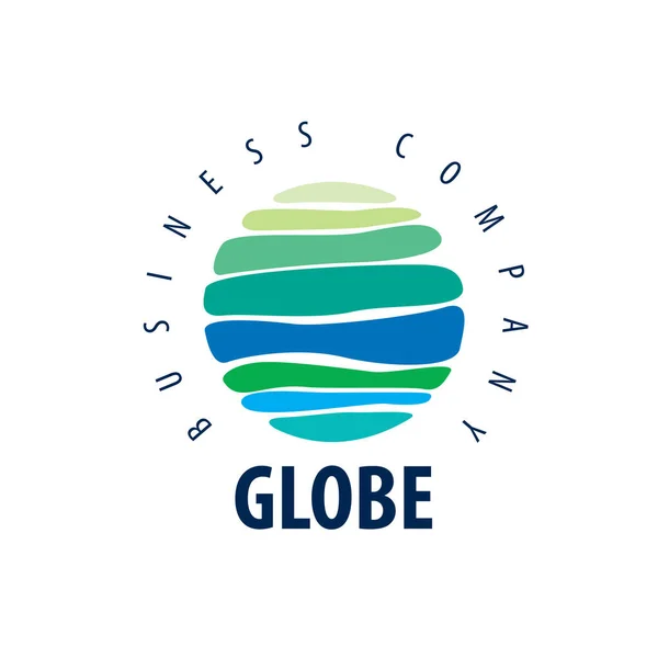 Modèle de logo Terre. Signe Globe — Image vectorielle