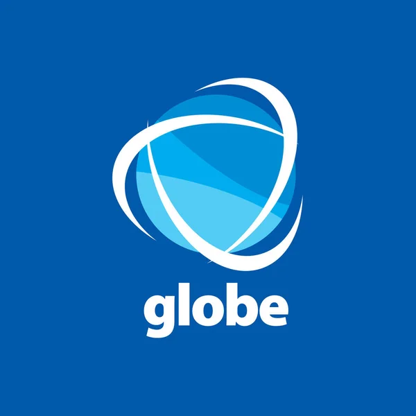 Abstrakta logotyp Globe — Stock vektor