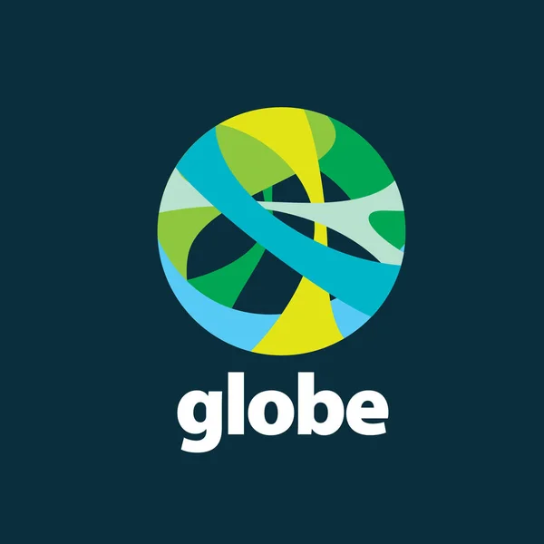 Abstraktní logo Globe — Stockový vektor