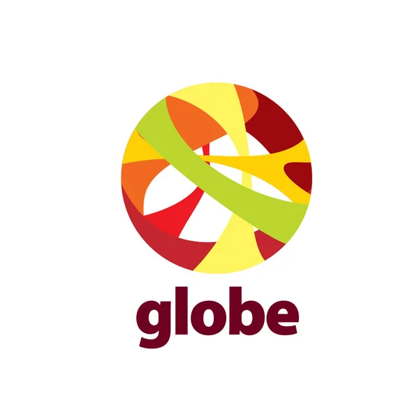 Анотація логотип глобус — стоковий вектор