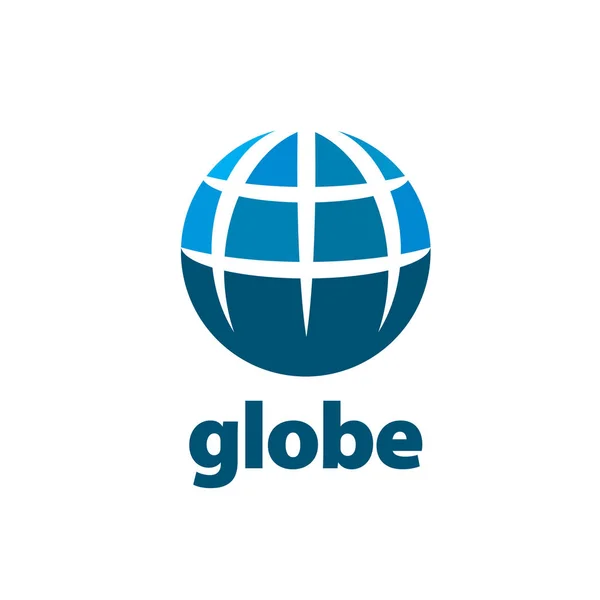 Logo abstracto Globe — Vector de stock