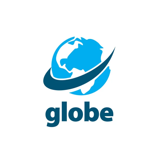 Logo abstracto Globe — Vector de stock