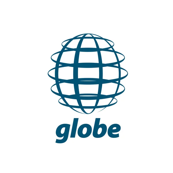Logo abstracto Globe — Vector de stock