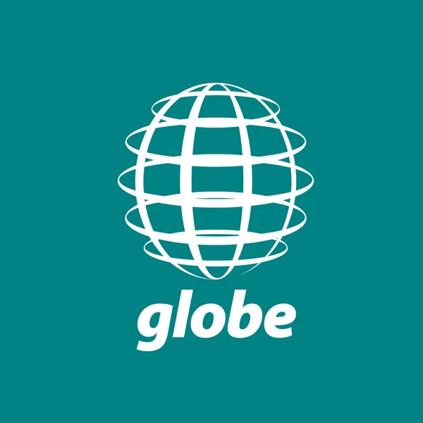 Logotipo abstrato Globo — Vetor de Stock