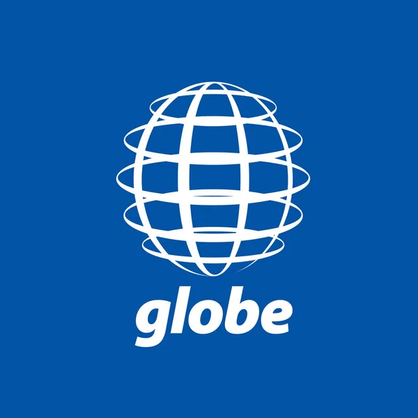 Abstrakter Logo-Globus — Stockvektor